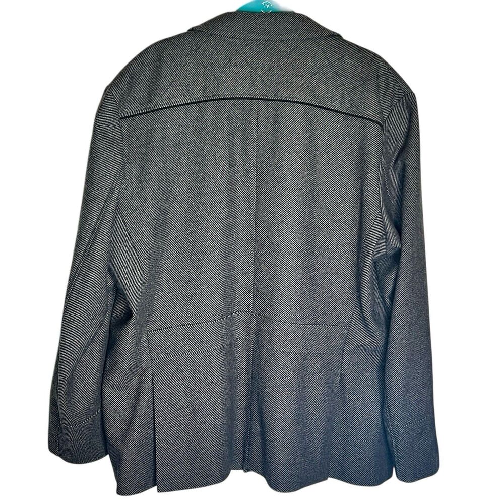 JoS A Bank Reserve Jacket Overcoat 2 in 1 Xtra Large Wool Blend Removable Lining - Picture 3 of 16